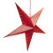 Led-светильник подвесной star 60 см., красный